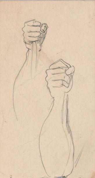 Studies of a Fist and Forearm