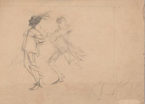 Two Male Figures