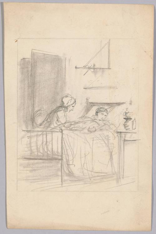 Sickbed Scene