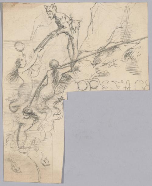 Jester with Mermaids
