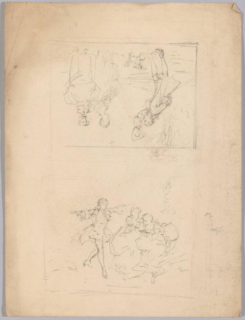 Man and Two Women
