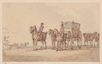 A Coach and Four at Rest