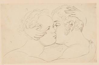 Man and Woman Kissing