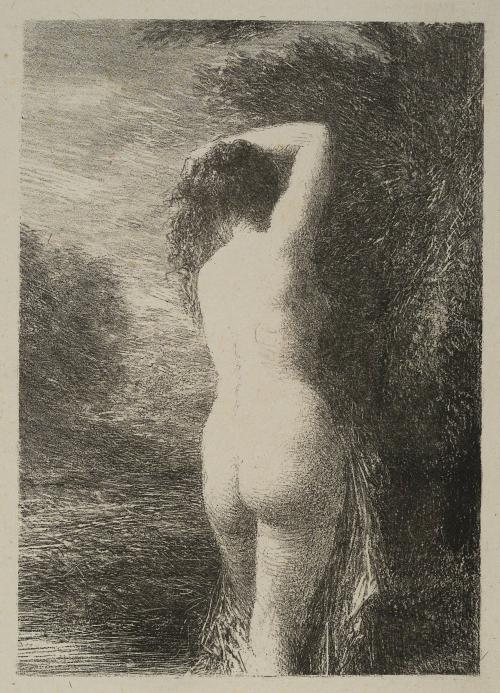 Standing Bather, plate 3 (Baigneuse debout, 3e planche)