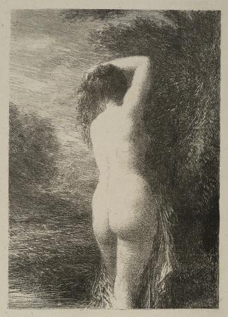 Standing Bather, plate 3 (Baigneuse debout, 3e planche)