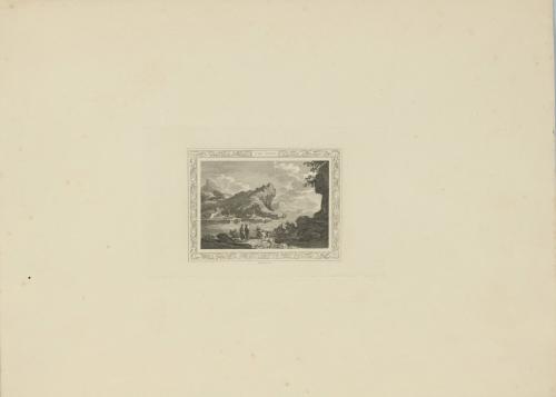 Untitled (after Salvator Rosa,  scene in rocky coast)