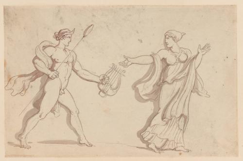 Two Running Figures, After the Antique