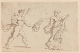 Two Running Figures, After the Antique