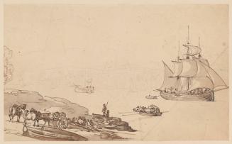 River Scene, (Greenwich?)