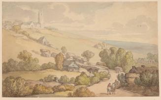 Rural Landscape with a Church on a Hill