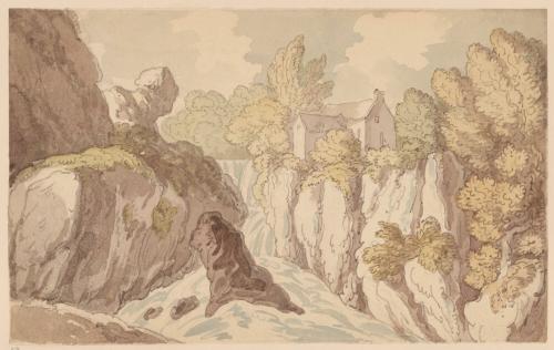 House Near a Rocky Gorge