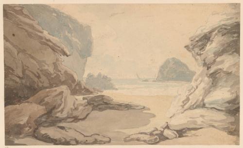 A Cove on a Rocky Shoreline