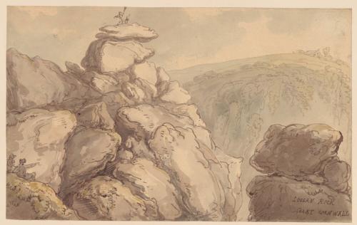 The Logan Rock, Cornwall