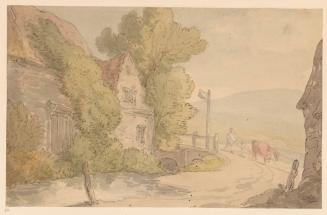 Cottage Near a Bridge
