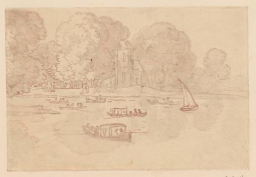 Pleasure Boats, A House in the Background