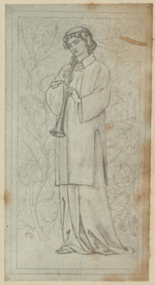 Minstrel Angel with Clarinet