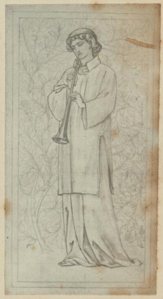 Minstrel Angel with Clarinet