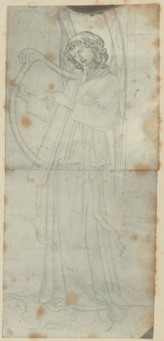 Minstrel Angel with Harp