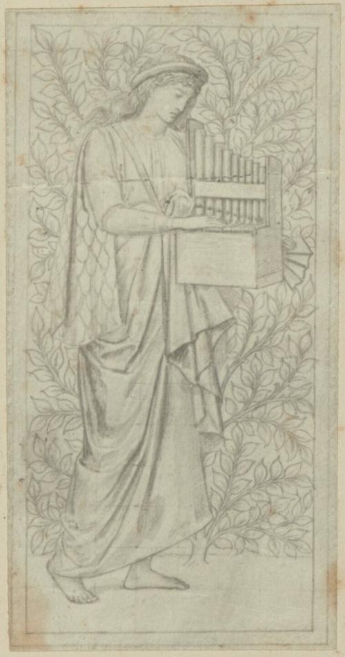 Minstrel Angel with Organ