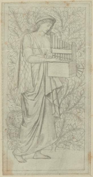 Minstrel Angel with Organ
