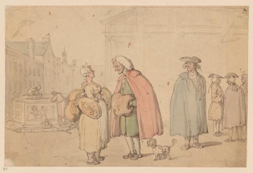 Street Scene in Italy