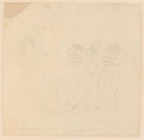 Sketch for "The Apparition"