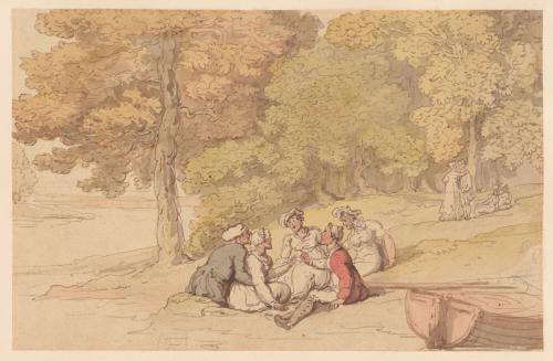 Picnic by a Stream