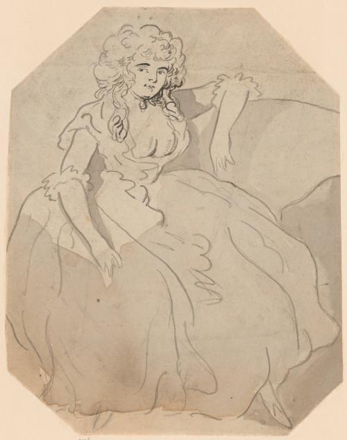 Young Woman Seated