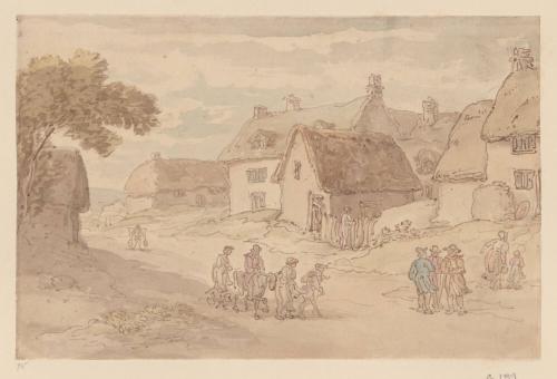 Village Street Scene