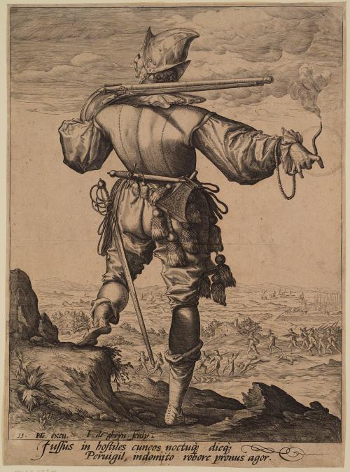 Helmeted Musketeer