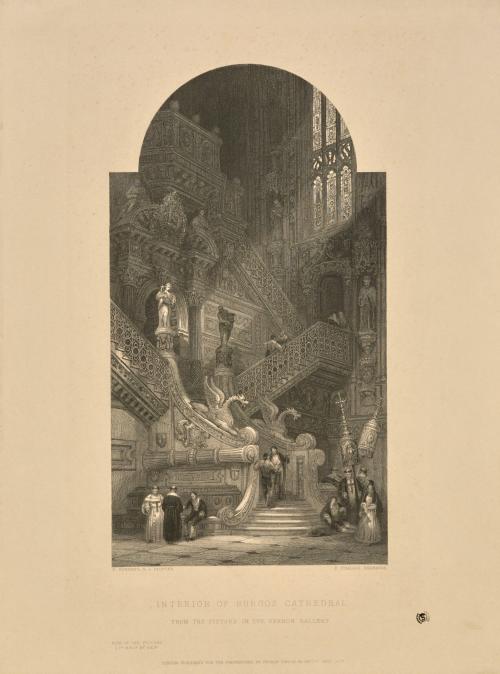 Interior of Burgos Cathedral