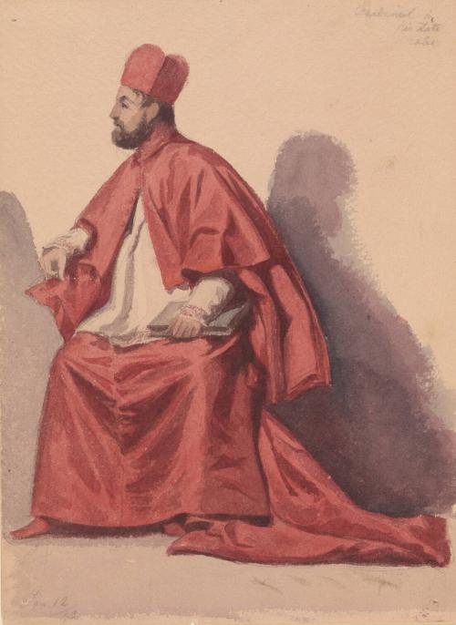 Cardinal in his State Robe