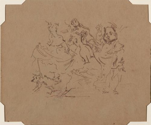 Study for Reception in Miami
