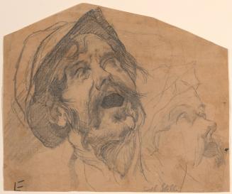 Two Studies of the Head of an Old Man