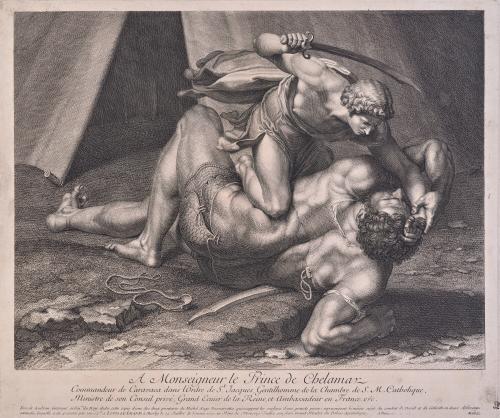 David Slaying Goliath