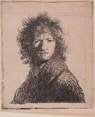 Self-Portrait, Frowning: Bust