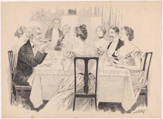 Man Eating a Piece of Pie with His Hands