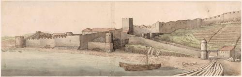 Coast of Tangier with Fortifications