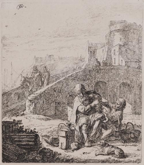 Beggar Eating Grapes