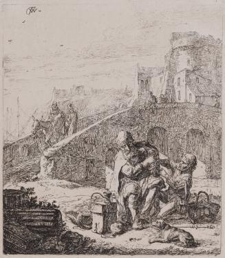 Beggar Eating Grapes
