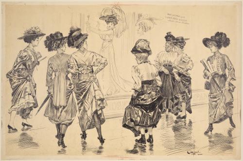 Immodesty of the Sheath Skirt is Repellant to American Women