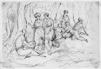 Illustration to Collins' "Persian Eclogues" (?)