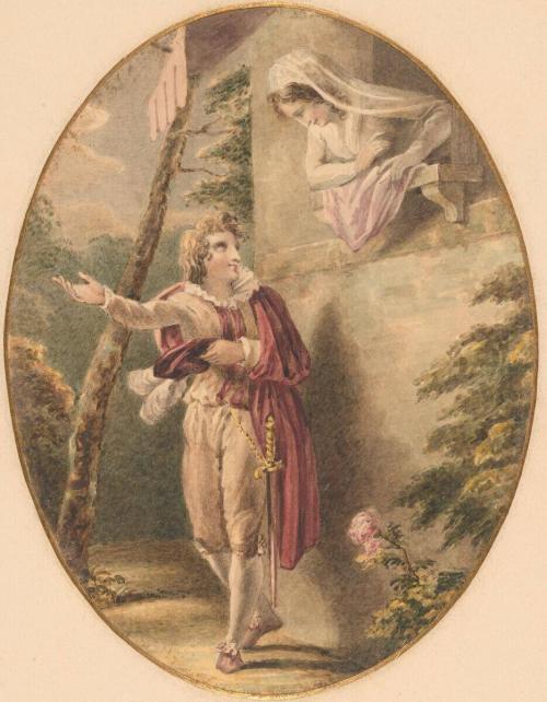 Illustration for Shakespeare's "Romeo and Juliet," Act II Scene II
