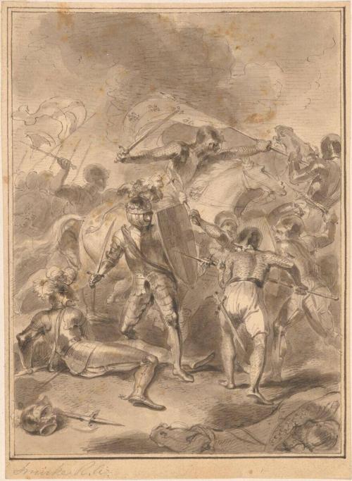 Medieval Battle Scene