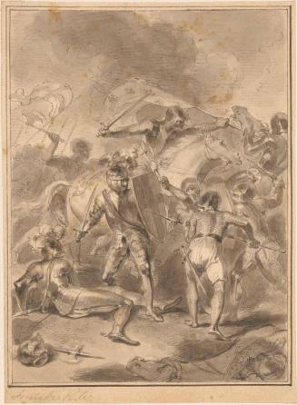 Medieval Battle Scene