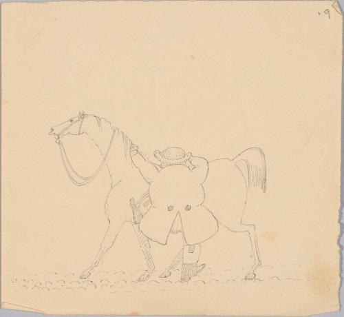 Illustration to "John Gilpin"