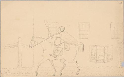 Illustration to "John Gilpin"