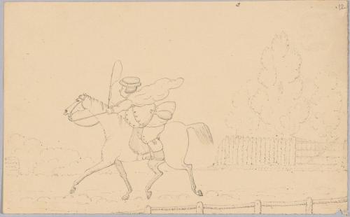 Illustration to "John Gilpin"