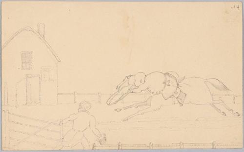 Illustration to "John Gilpin"
