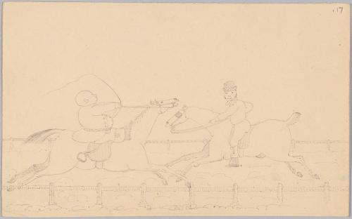 Illustration to "John Gilpin"